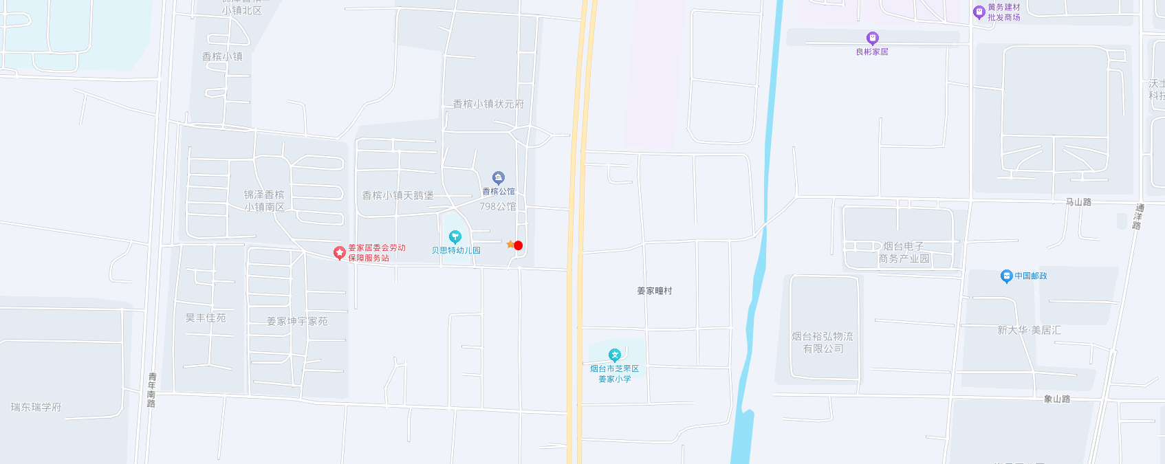 泊艺美术画室-地理位置地图