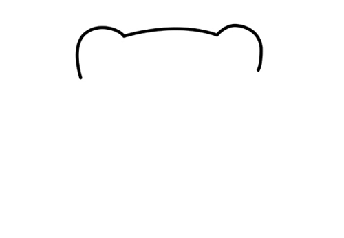 冰墩墩简笔画怎么画 冰墩墩简笔画彩色步骤图