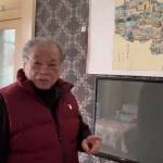 武汉八旬老人爱上国画，手画地标绘出《中国地图》、《荆楚大地》、《武汉三镇》