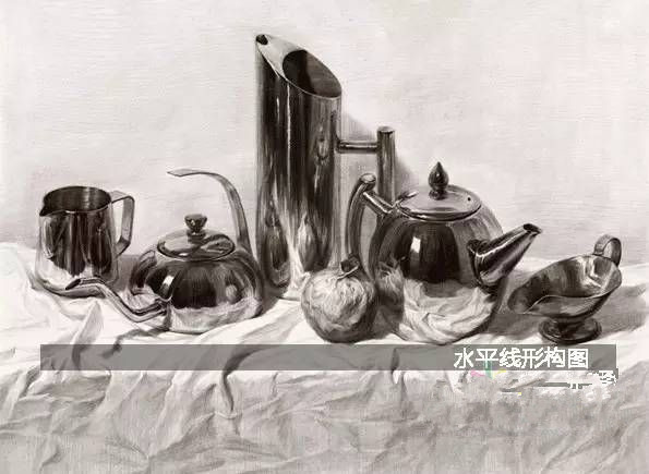 素描构图方法 绘画构图技巧 美术 静物构图规律