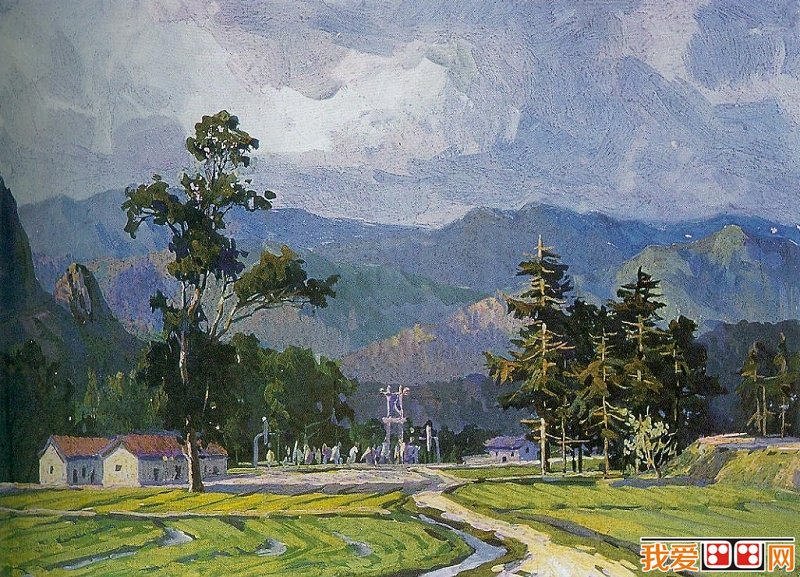 水粉画的基本技法