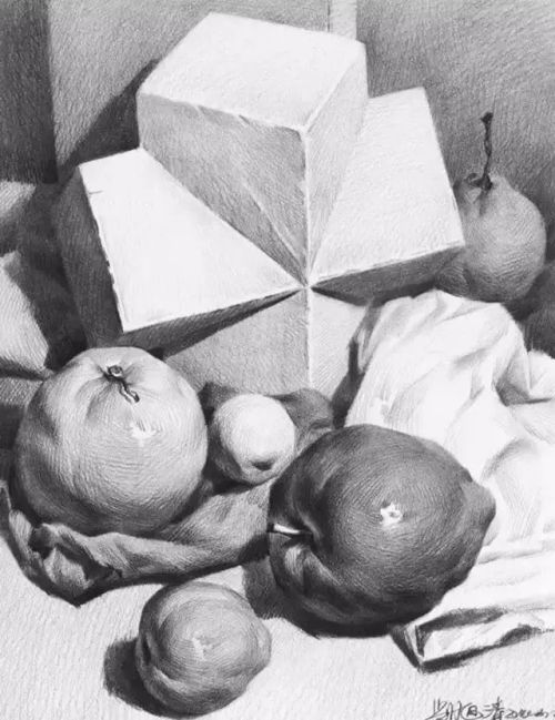 适合初学者的几何体素描入门教学 素描几何体基础知识图解