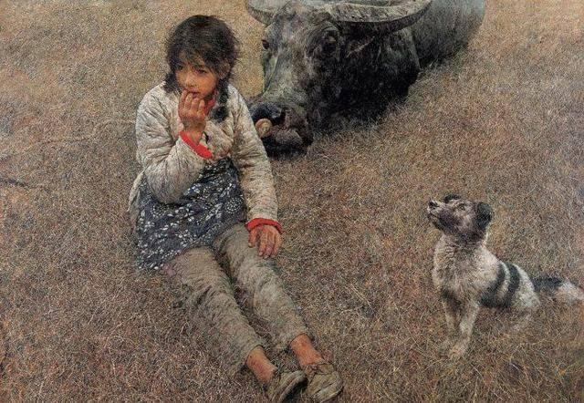 何多苓《春风已经苏醒》名作欣赏与点评