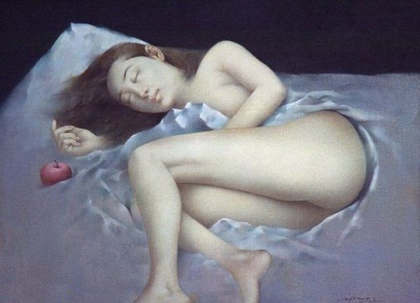 油画创作中色彩与情感的运用解读(人体油画欣赏)