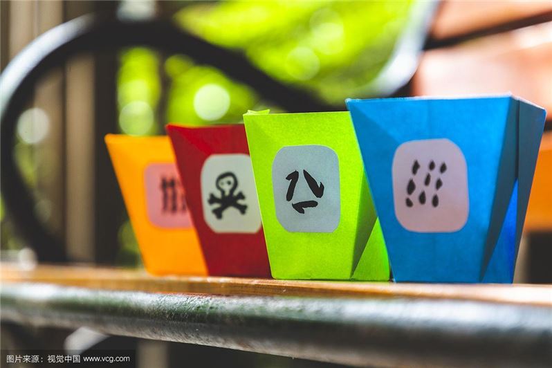 折叠垃圾桶折纸教程(2)