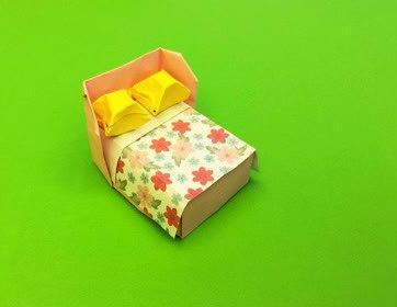 折纸手工制作大全双人床方法详解(儿童简易折纸手工制作大全)