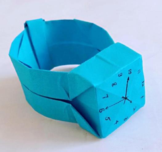 折纸手表怎么做？详解儿童手表的折法(折纸手表怎么做 百度网盘)