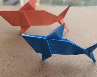 270步折纸大白鲨如何做？最简单的折纸大白鲨手工是什么？(手工折纸大白)