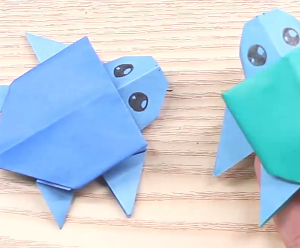 乌龟小动物折纸手工分享 大家看看像不像