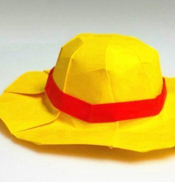衣服帽子折纸教程分享 五步折好纸帽子手工(厨师帽子折纸教程折法)