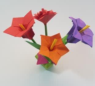 牵牛花折纸怎么折好看？教你怎么做漂亮的牵牛花折纸手工(牵牛花折纸教程)