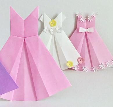 裙子折纸手工怎么做？教你做漂亮又简单的折纸裙子手工(裙子手工折纸步骤)