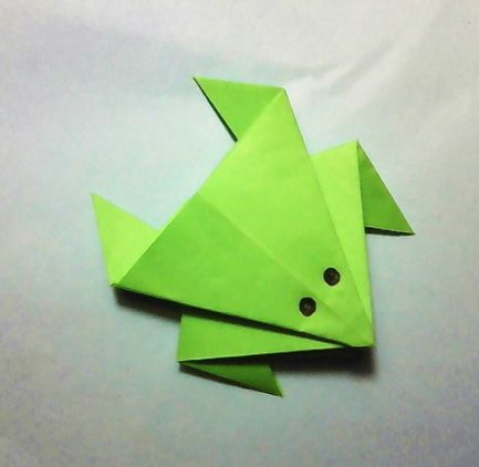 折纸青蛙怎么折呢？分享关于纸青蛙的折法图解