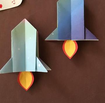 折纸火箭炮怎么折？教你做简单易学的手工折纸火箭炮(折纸火箭炮怎么折怎么折战斗机)