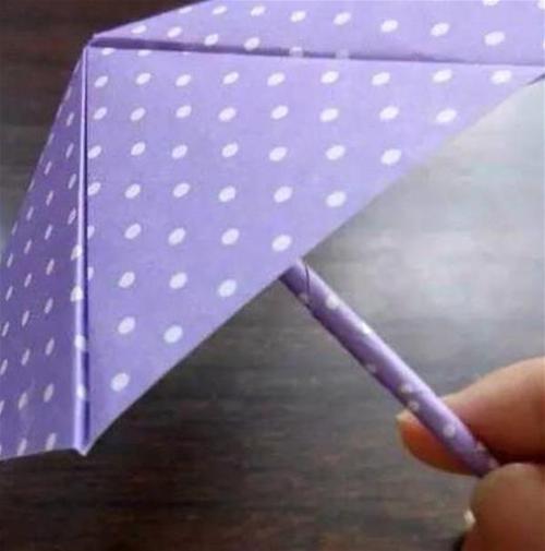 用纸折雨伞怎么折？分享折纸雨伞的方法步骤(用纸折雨伞怎么折古风)