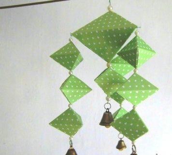 折纸风铃怎么做？折纸风铃大全分享(风铃花折纸)