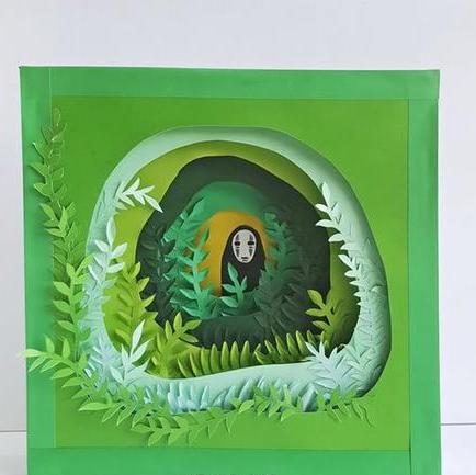 怎么做好看的3d立体纸雕折纸？分享比较有创意的3d立体纸雕教程(怎么做好看的名牌)