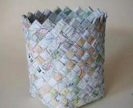 小纸筐的折法有哪些？教你做有趣又实用的折纸小纸筐手工