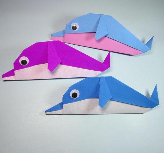 手工折纸海豚怎么折最简单又好看？(手工折纸飞镖)