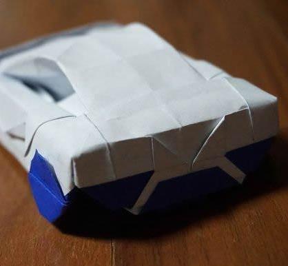 折纸赛车有哪些折法？超酷的折纸赛车手工制作教程(手工折纸折赛车)