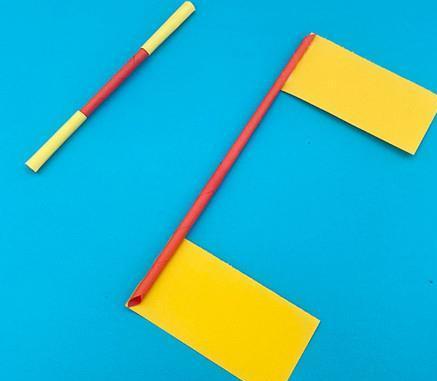 手工折纸金箍棒怎么做？分享折纸金箍棒手工教程(手工折纸枪可发射子弹)