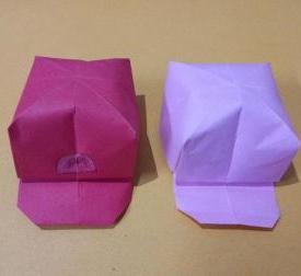 分享折帽子的折纸大全 教你做可爱有趣的折纸帽子手工(简单折纸帽子的折法)