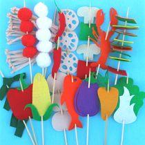 手工折纸烤串是怎么做的，烤串简笔画怎么绘制(手工折纸手表)