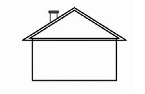 漂亮小房子简笔画 漂亮小房子简笔画