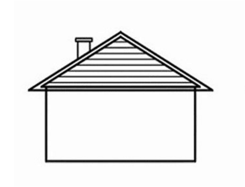 漂亮小房子简笔画 漂亮小房子简笔画