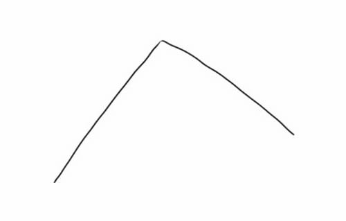 埃及金字塔简笔画详细画法