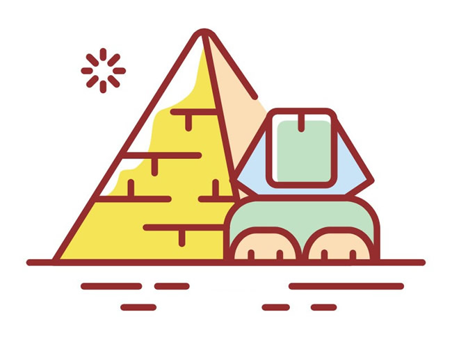 9款世界著名建筑简笔画