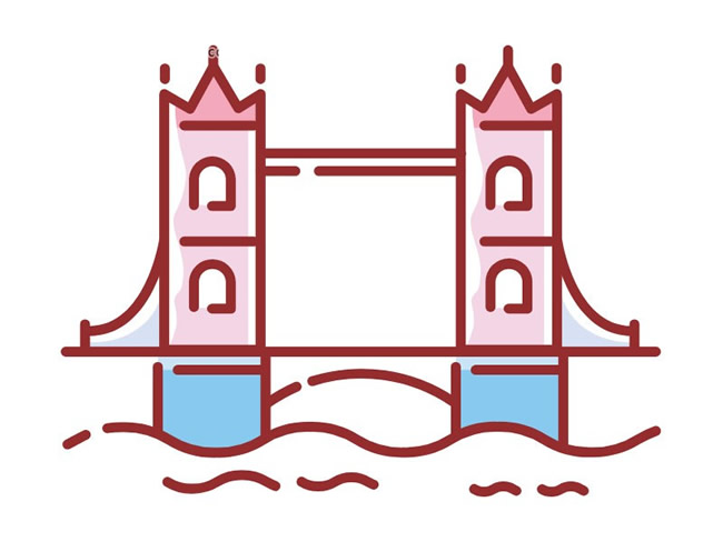 9款世界著名建筑简笔画