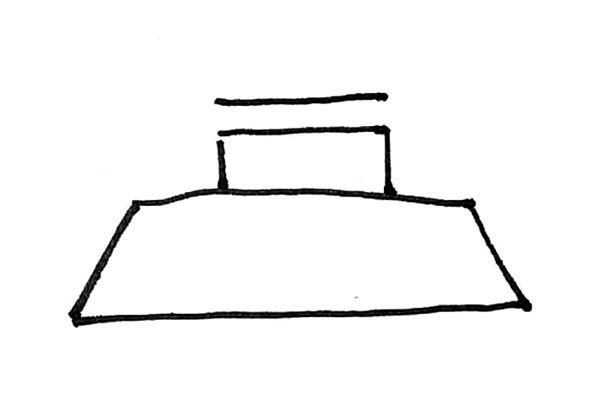 一步步教你画天安门 一步步教你画天安门