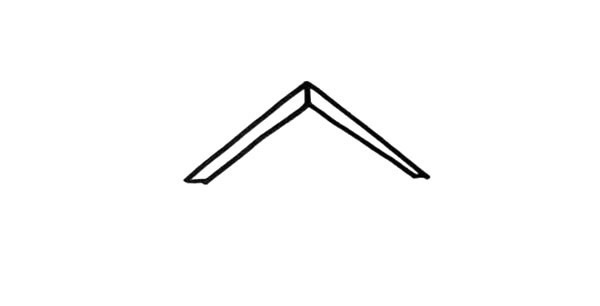 果园里的小房子简笔画