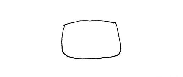 一步一步教你画蘑菇屋