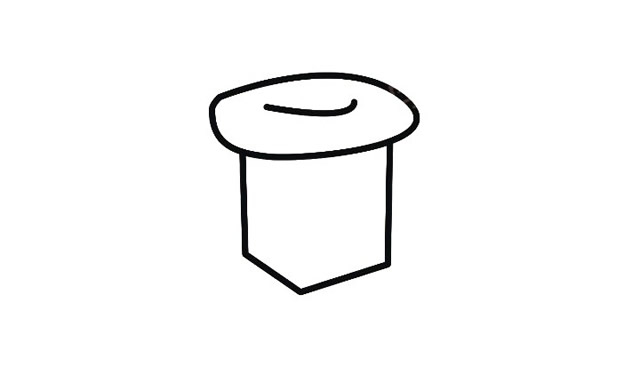 漂亮的雪屋简笔画