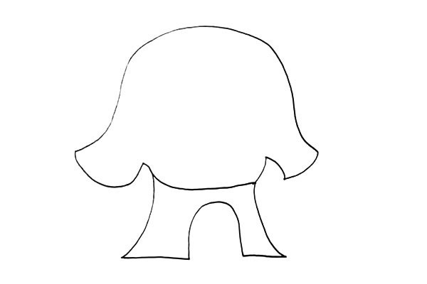 蘑菇房怎么画简单又漂亮