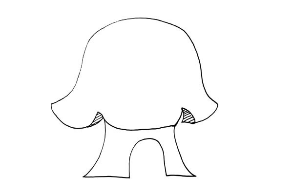 蘑菇房怎么画简单又漂亮