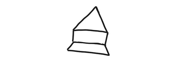 大本钟儿童简笔画