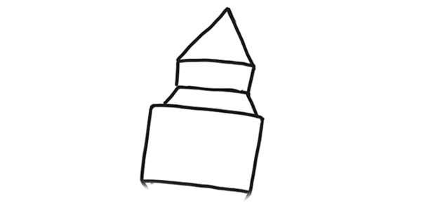 大本钟儿童简笔画