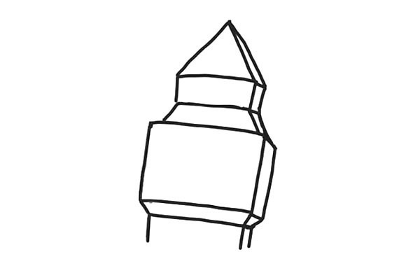 大本钟儿童简笔画