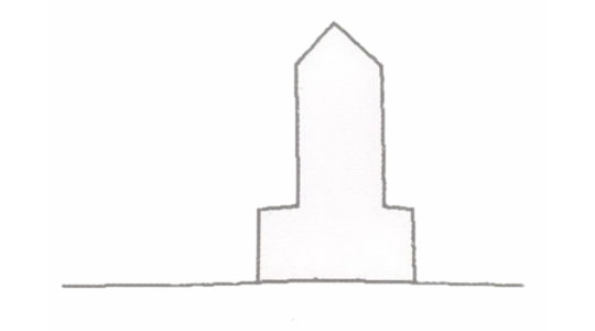 高楼简笔画的画法