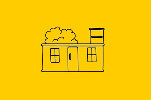 公交站怎么画最简单