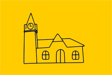 公交车站简笔画图片大全