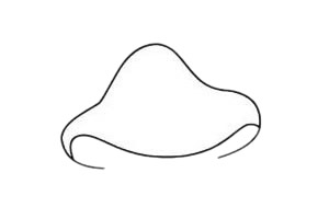 可爱的蘑菇屋简笔画