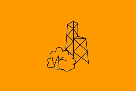 简单易学的大厦简笔画