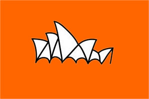 悉尼歌剧院简笔画步骤