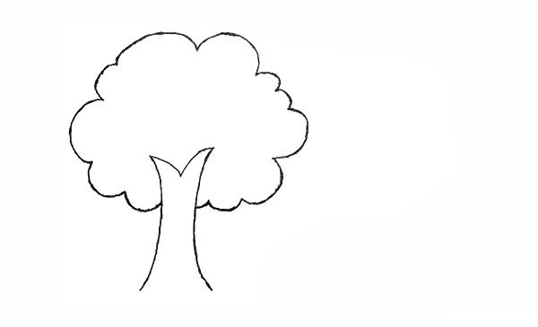 房屋和果树简笔画步骤 房屋和果树简笔画步骤