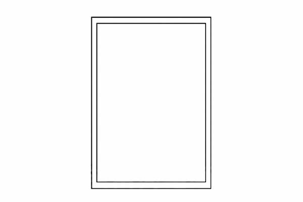 漂亮的窗户简笔画