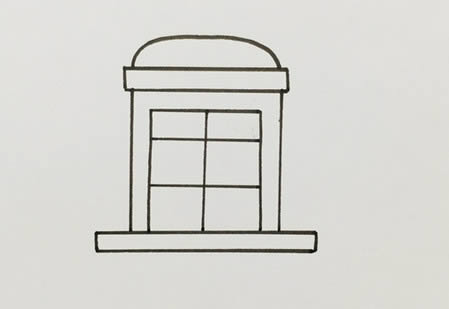 窗户怎么画简单又漂亮